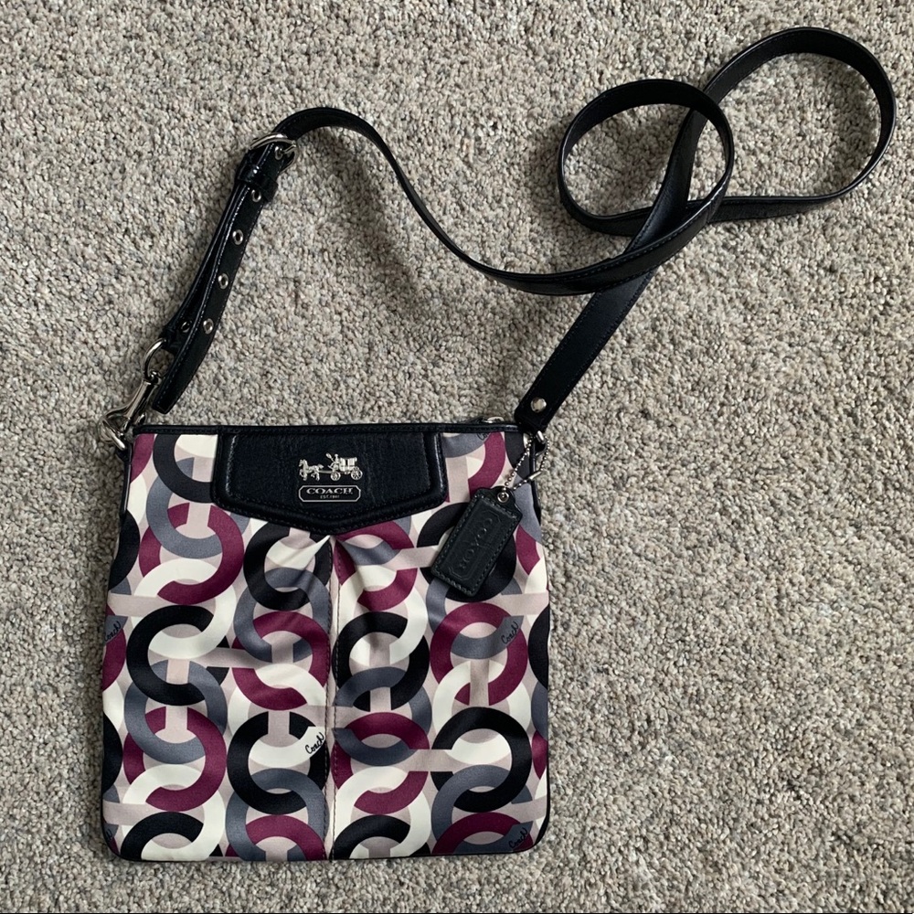 Coach • Purple Logo Crossbody